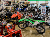 Dirt bikes from Yamaha, Honda® and Kawasaki