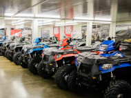 ATVs from Polaris®, Kawasaki, Honda® and Yamaha