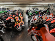 Honda®, Kawasaki and Yamaha cruiser bikes