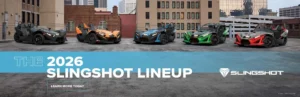 Read more about the article Slingshot’s Model Year 2026 Lineup