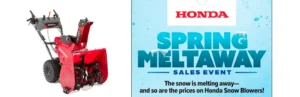 Read more about the article Honda Spring Meltaway Sales Event