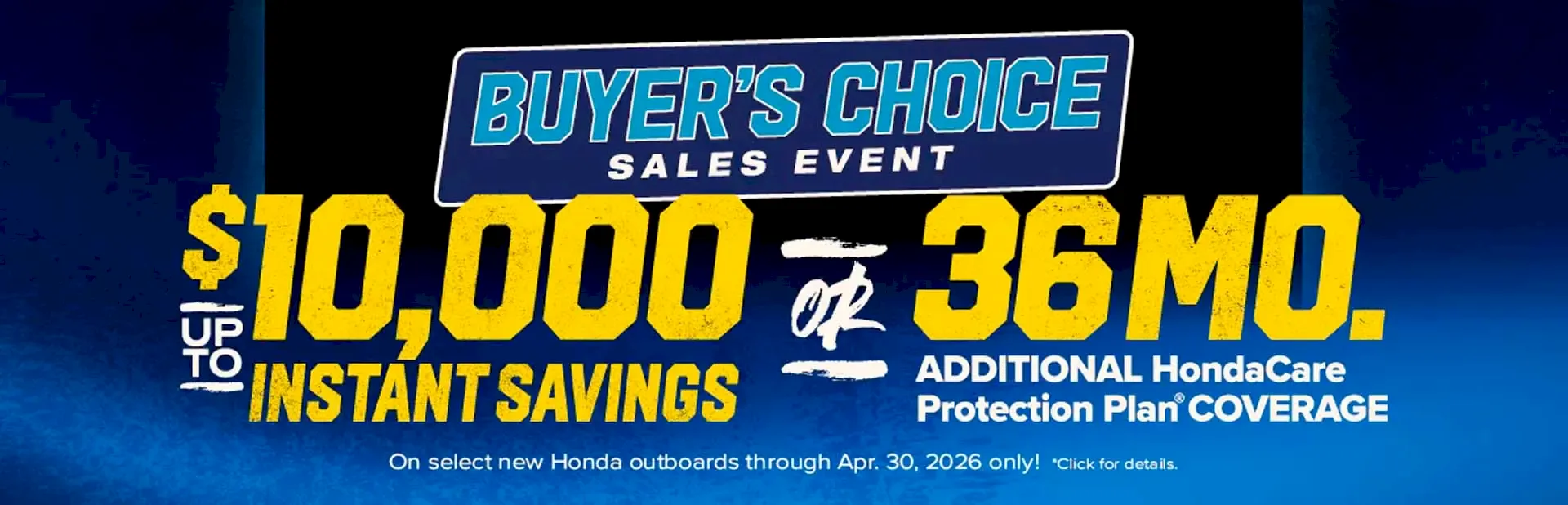Read more about the article Buyer’s Choice Sales Event