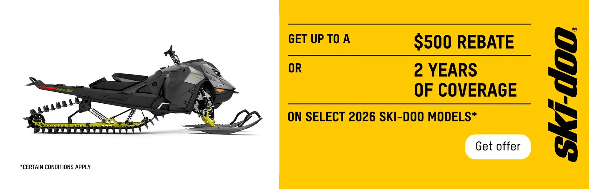 You are currently viewing 2026 Ski-Doo models – Deep Snow
