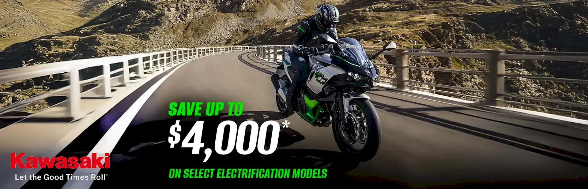 You are currently viewing SAVE UP TO $4,000* ON SELECT ELECTRIFICATION MOTORCYCLES
