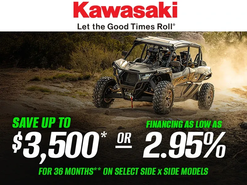 Read more about the article Kawasaki – Save Up To $2,000* on Select ATV Models