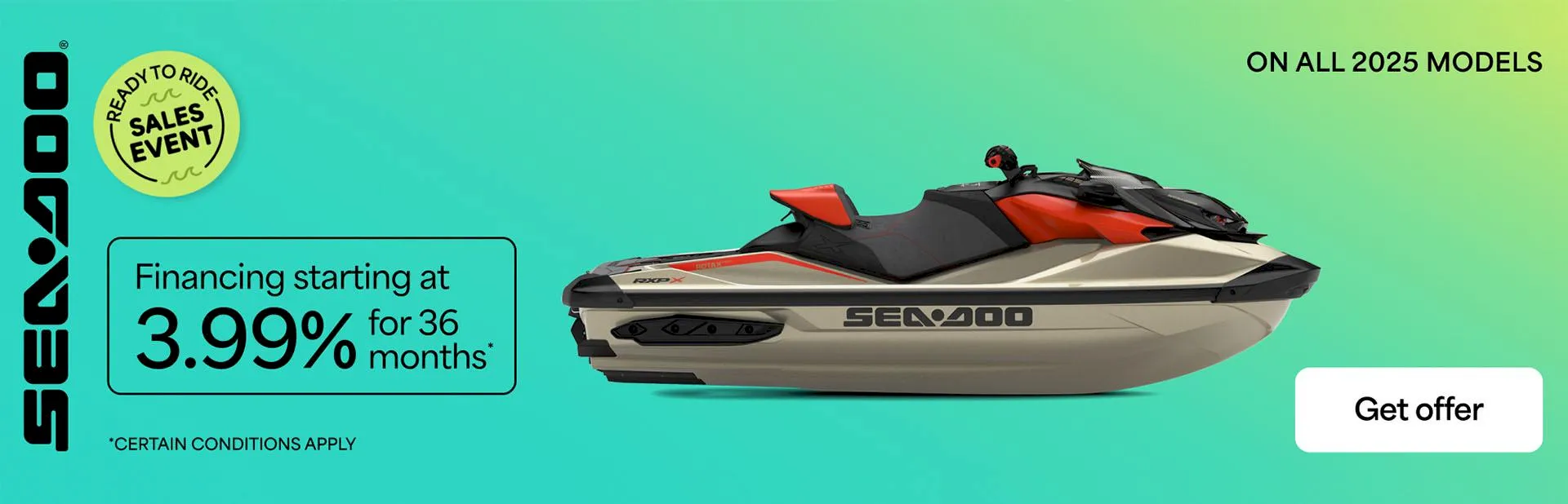 You are currently viewing Financing starting at 3.99% for 36 months on all 2025 models