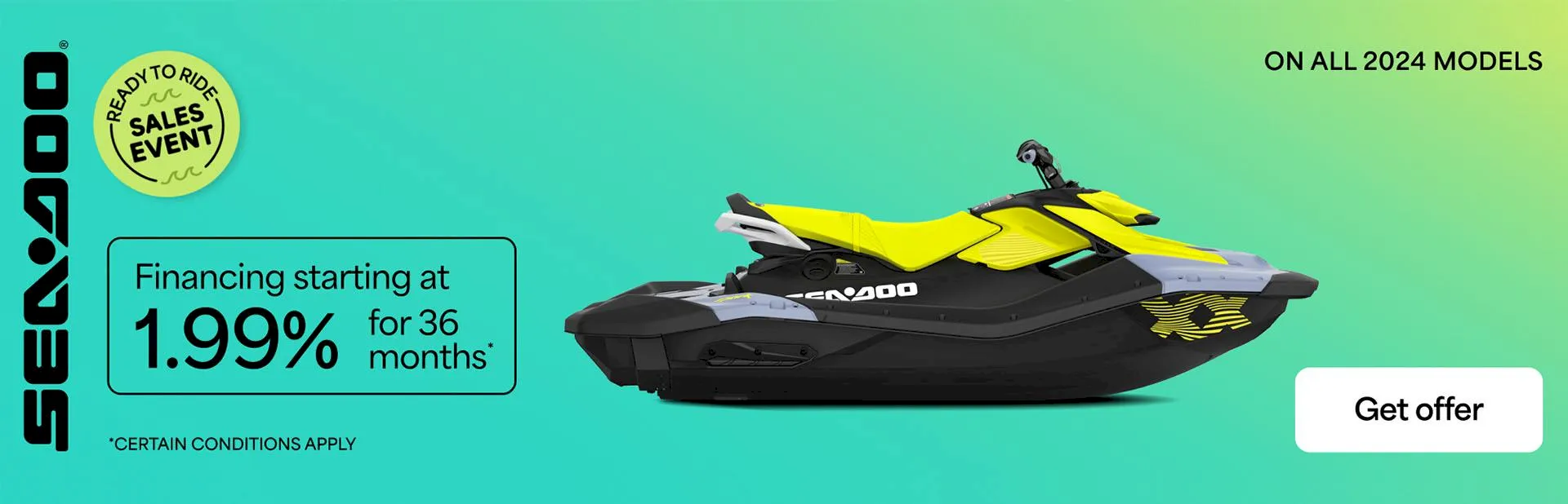 You are currently viewing Financing starting at 1.99% for 36 months on all 2024 PWC models