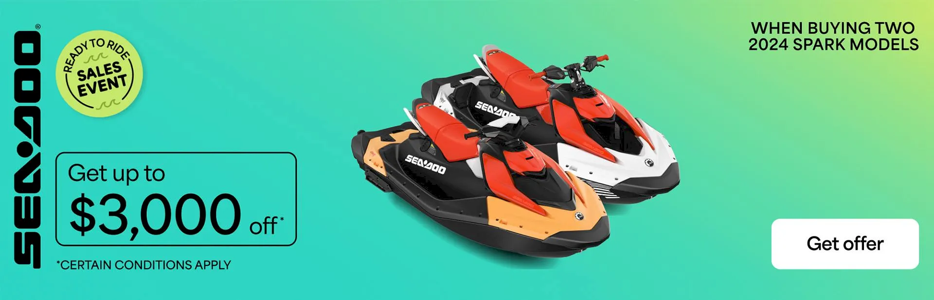 You are currently viewing Get $3,000 off when buying two 2024 Spark models