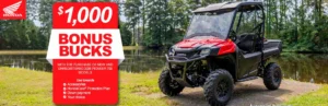 Read more about the article Honda – $500.00 Bonus Bucks on 2026 CRF250R