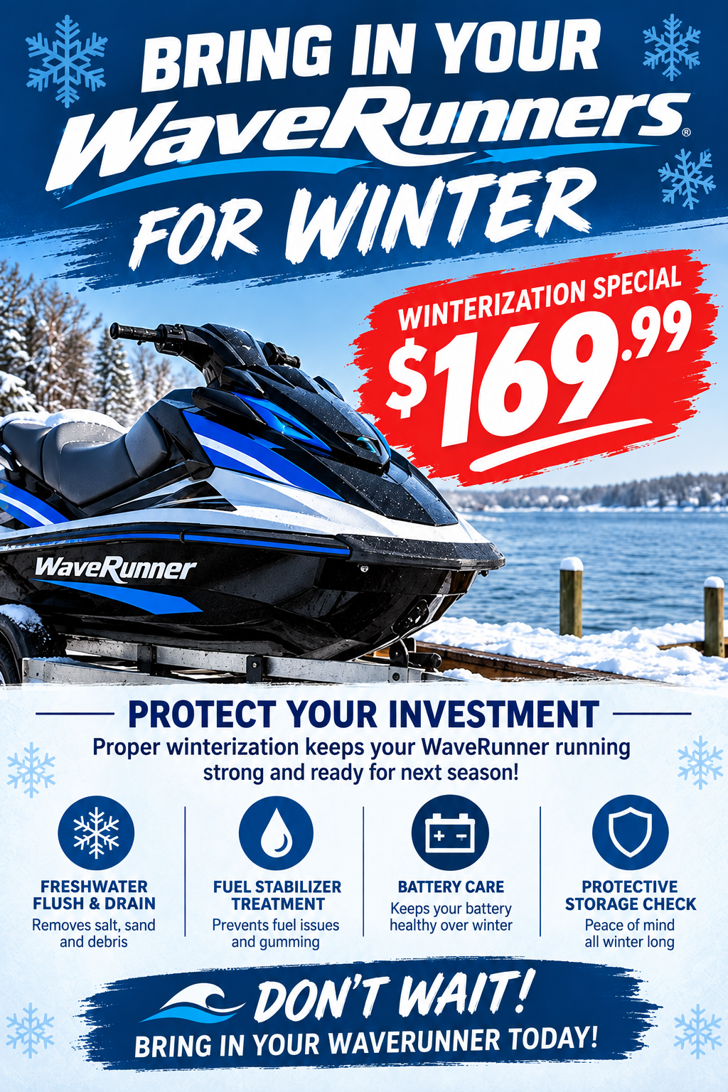 WaveRunners for Winter
